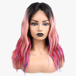 Lady Rainbow Lace Wig
