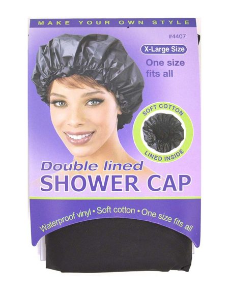 ANNIE DOUBLE LINED SHOWER CAP