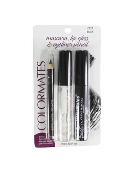 Colormates Mascara lipgloss &pencil