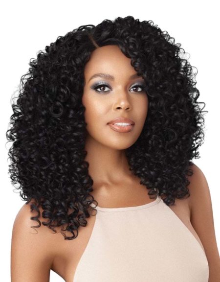 Diamond peacock Gold French Curl 18'