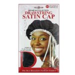 Donna Drawstring Satin Cap