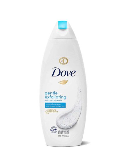Dove exfoliating body wash