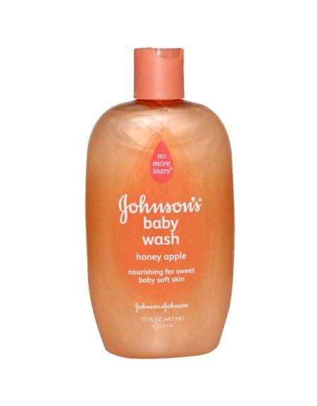Johnsons Honey Apple baby wash