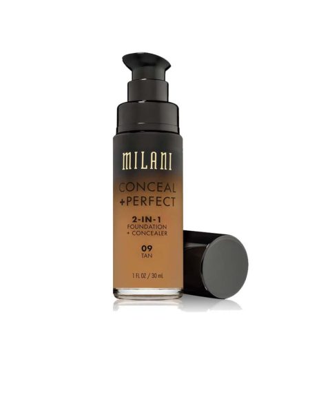 Milani 2in1 Foundation 09 Tan