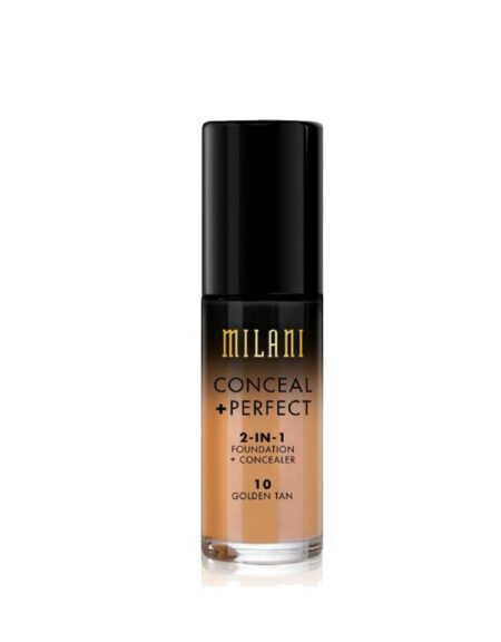 Milani 2in1 Foundation 10 Golden Tan
