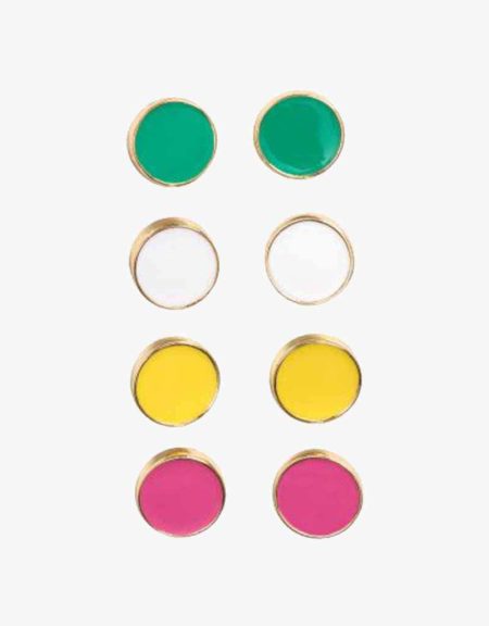 Pastel Round 4 set earring