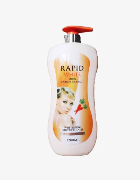 Rapid White Shower Bath