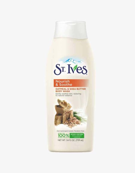 St Ives Oat & Shea b/wash 24oz