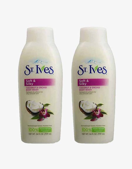 St Ives Soft and silky body wash
