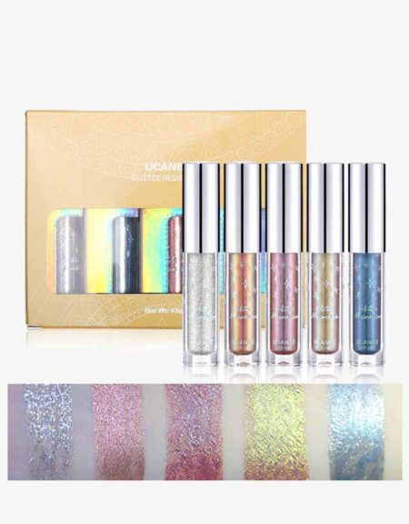 The Metallic 5pcs Glimmer Liquid E