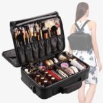 Train Case With Brush Pockets