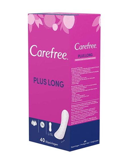 carefree plus long 40pads