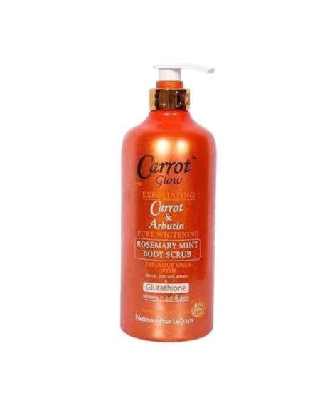 carrot glow pure whitening