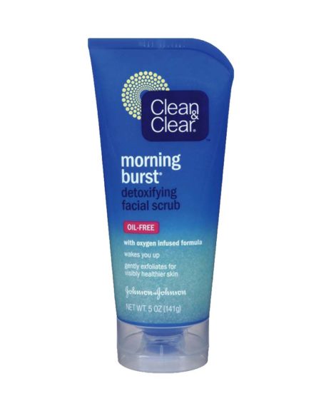 clean and clear detoxifying scrub