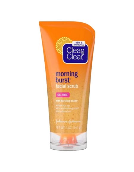 clean and clear morning burst scrub