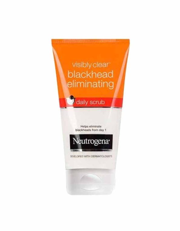 neutrogena visibly clear blackhead eliminating daily scrub