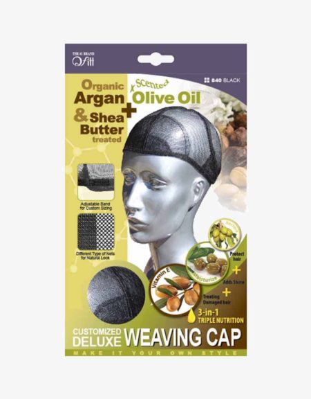 organic shea butter olive oil weaving cap