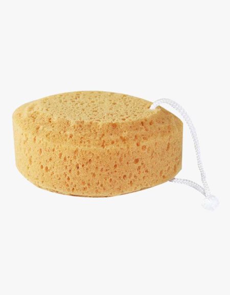 round bath sponge