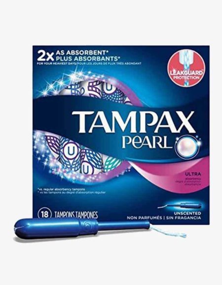 tampax pearl plastic 18